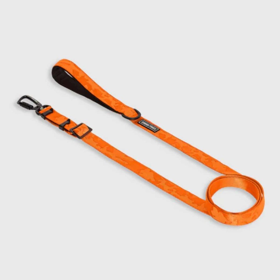 Home & Decor * | Canada Pooch Utility Dog Leash L/Xl Orange