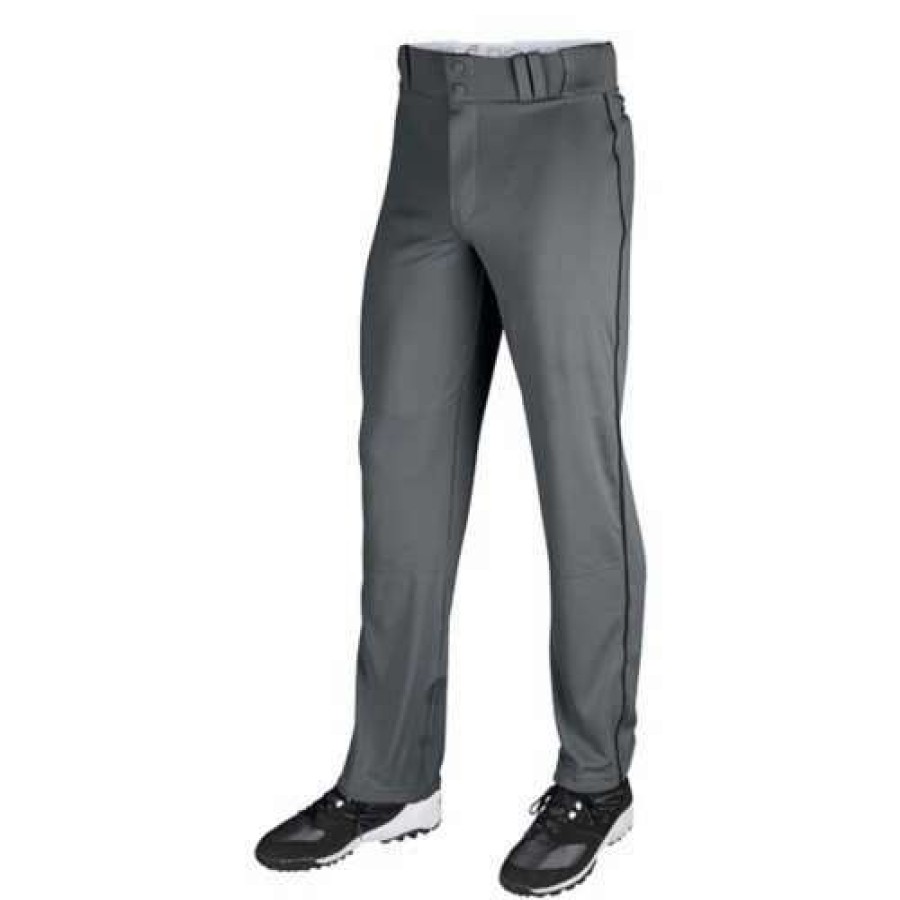 Baseball Gear * | Youth Champro Triple Crown Open Bottom Pant With Piping