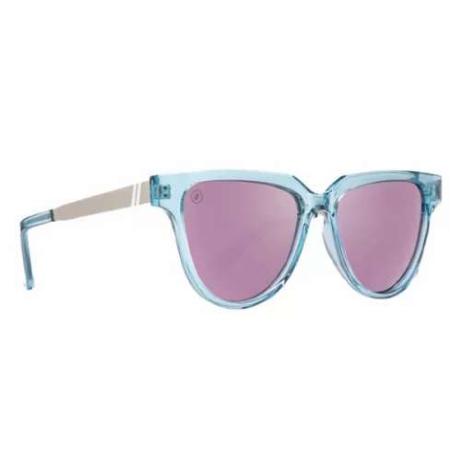 Sunglasses * | Blenders Eyewear Angel Entry Mixtape Poloarized Polarized Sunglasses Blue/Pink