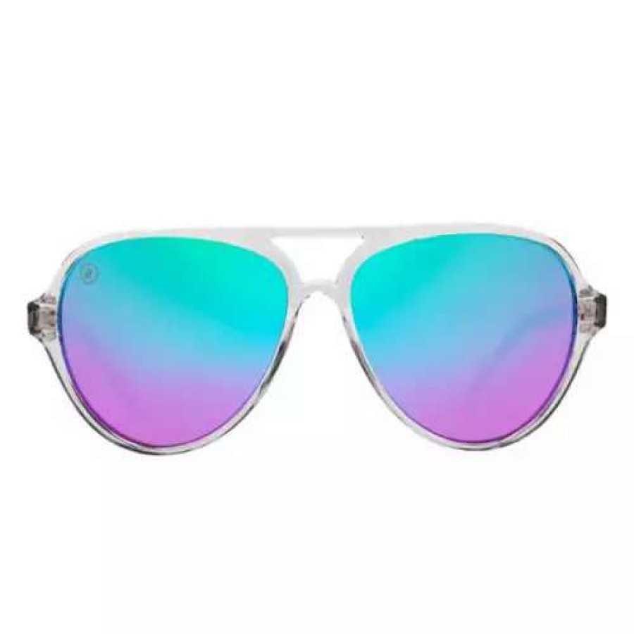 Sunglasses * | Blenders Eyewear Crystal Orb Skyway Polarized Sunglasses Blue/Pink