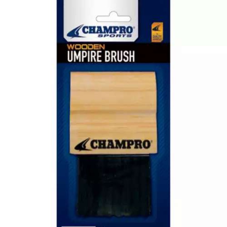 Baseball Gear * | Champro Wooden Umpire Brush