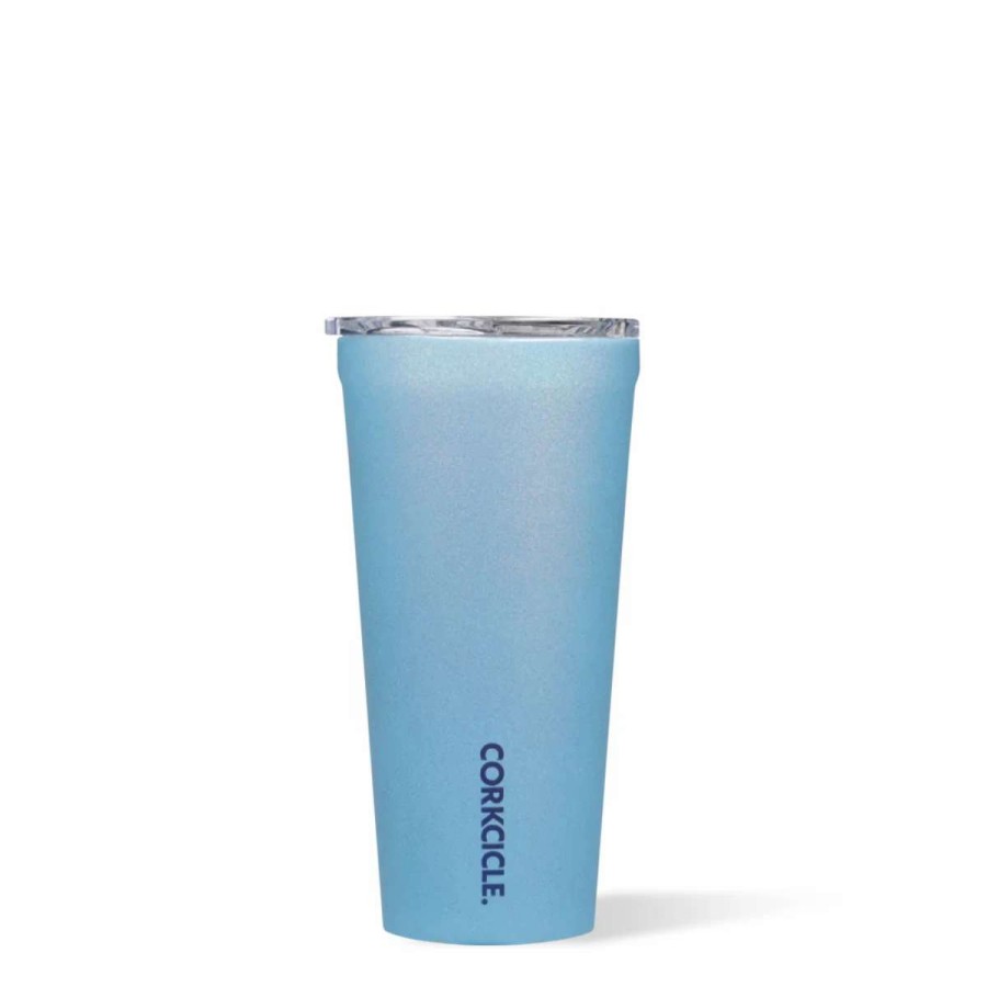 Home & Decor * | Corkcicle 16Oz Unicorn Magic Tumbler Lt Blue