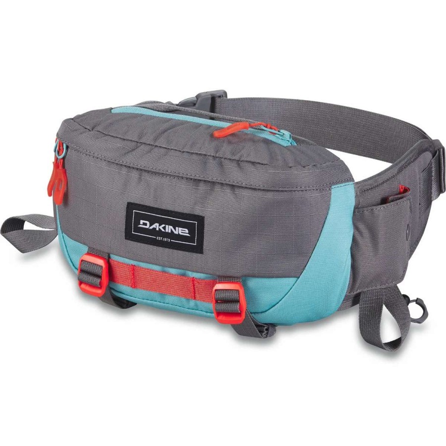 Bags, Packs & Travel * | Dakine Hot Laps 2L Bike Waist Bag Multi Turq