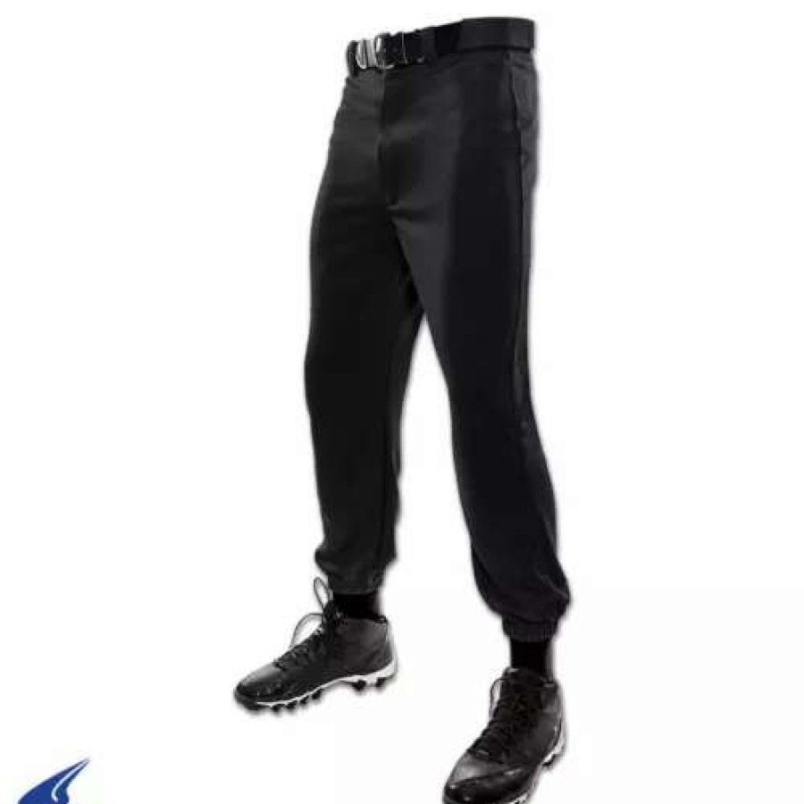 Baseball Gear * | Youth Champro Classic Baseball Pants Black