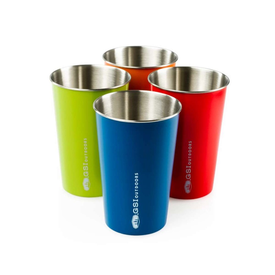 Home & Decor * | Gsi Outdoors Glacier Stainless Pint Set Multi