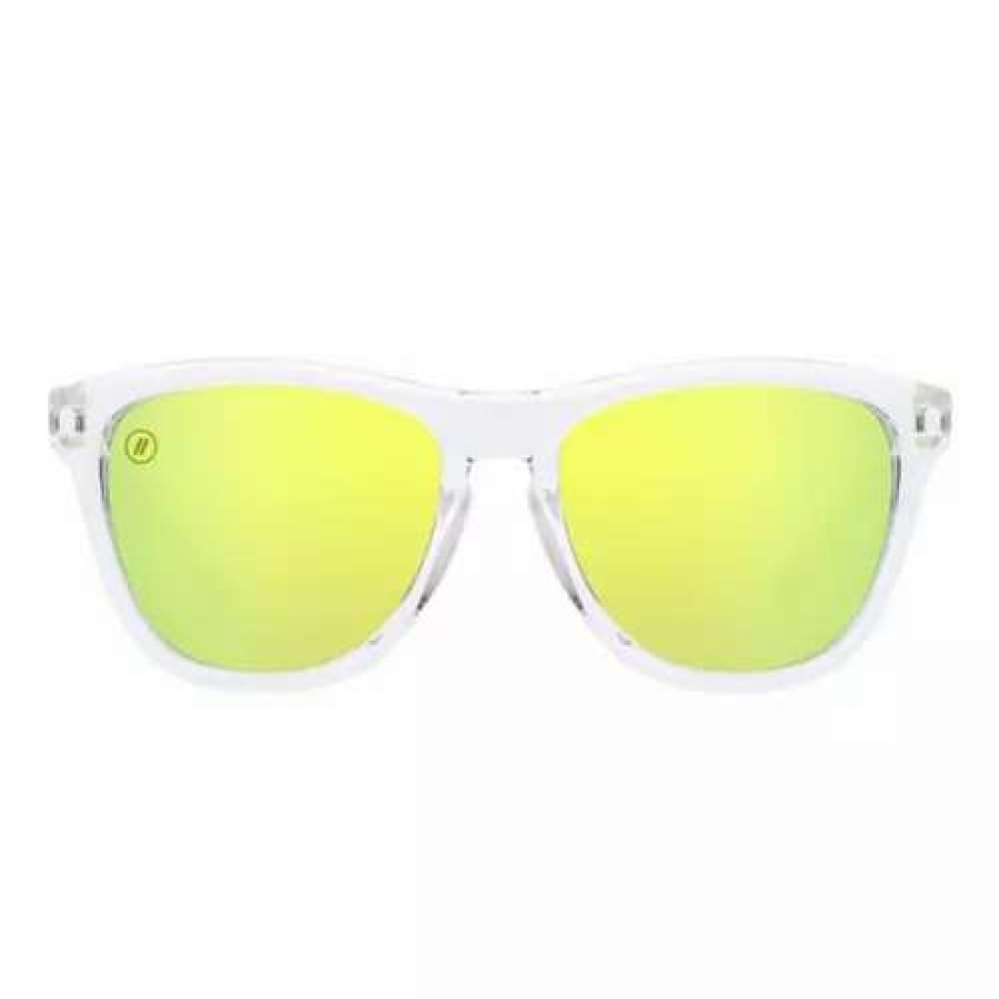 Sunglasses * | Blenders Eyewear Lemon Blitz L Series Polarized Sunglasses Crystal/Yellow Mirror