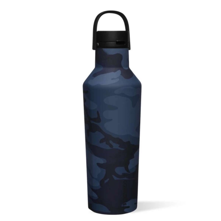 Home & Decor * | Corkcicle 20Oz Series A Sport Canteen Multi Navy