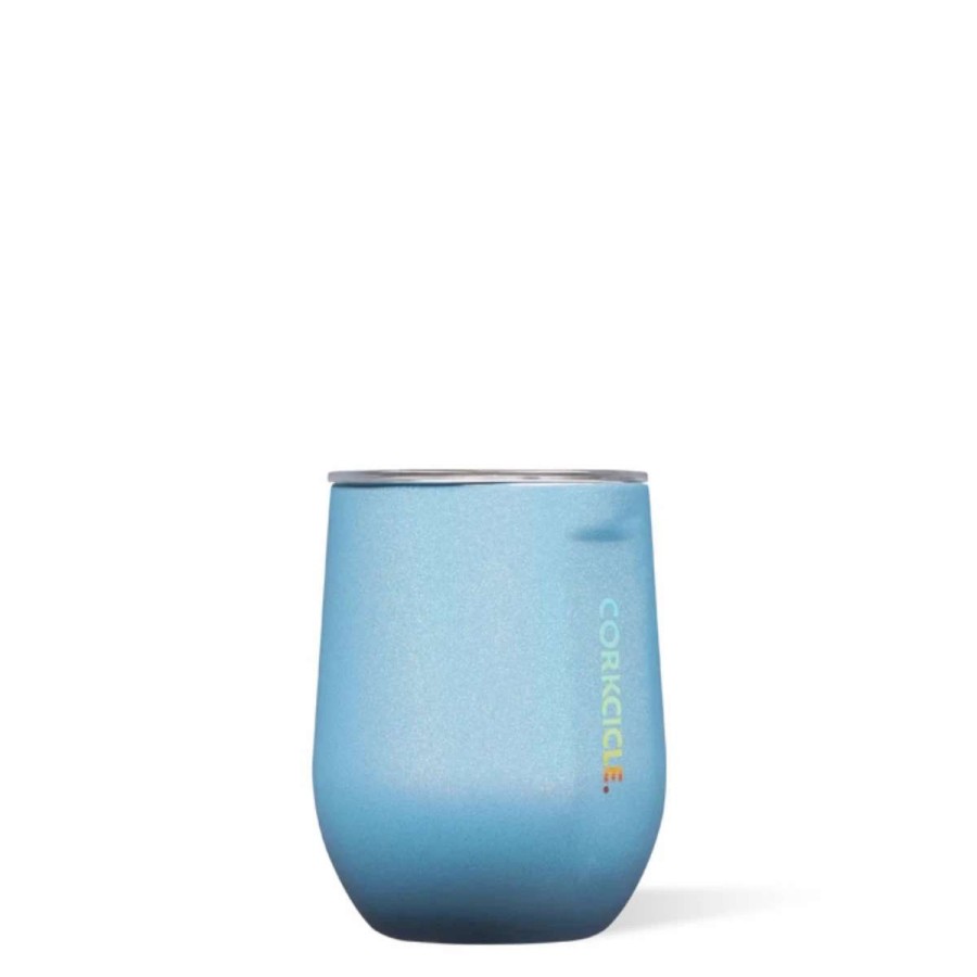 Home & Decor * | Corkcicle 12Oz Unicorn Magic Stemless Lt Blue