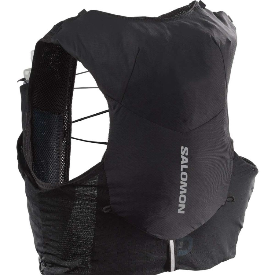 Bags, Packs & Travel * | Salomon Adv Skin 5 Set Running Vest Black