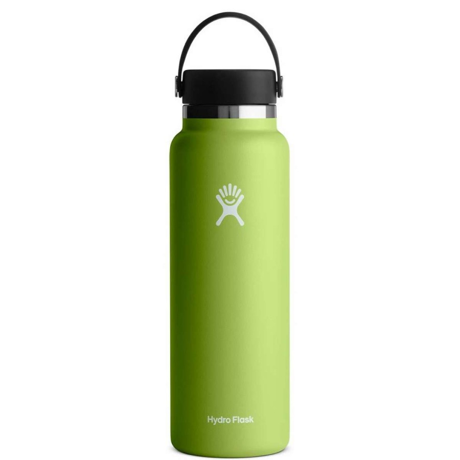 Hydration * | Hydro Flask 40 Oz Wide Mouth Water Bottle Lime