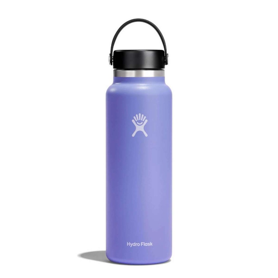 Hydration * | Hydro Flask 40 Oz Wide Mouth Water Bottle Periwinkle