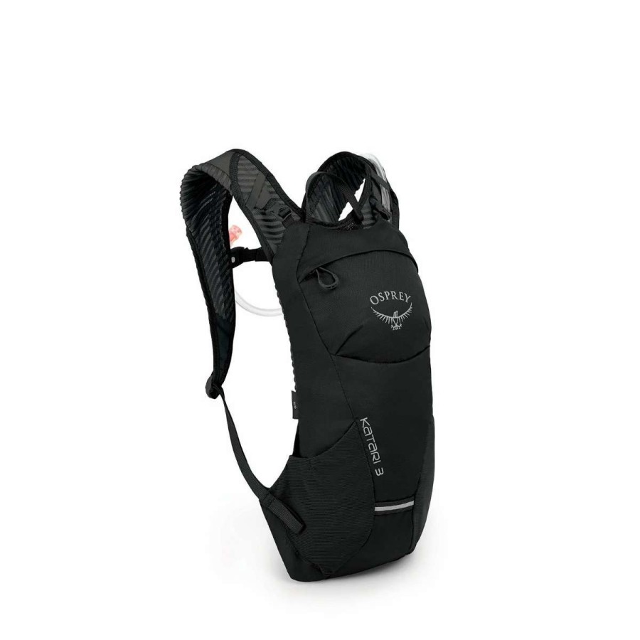 Bags, Packs & Travel * | Osprey Katari 3 Hydration Backpack Black