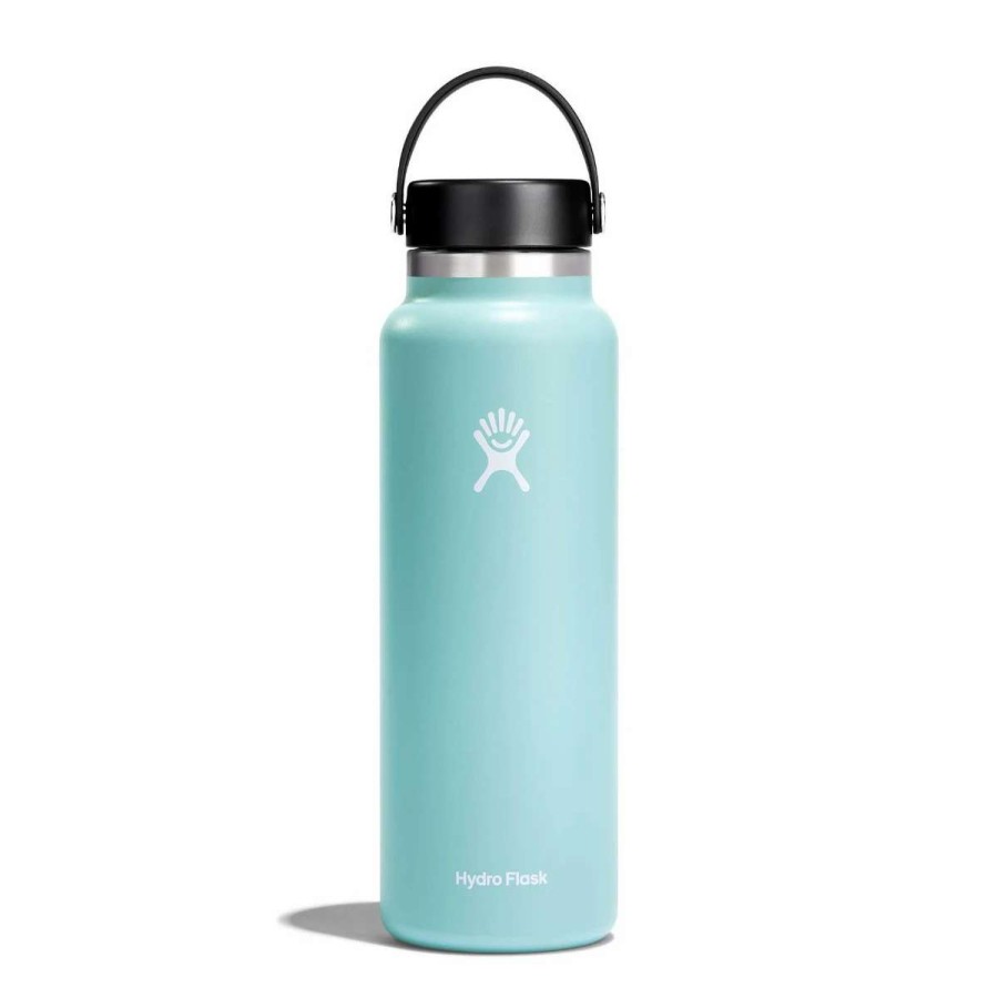 Hydration * | Hydro Flask 40Oz Wide Mouth Water Bottle Baby Blue