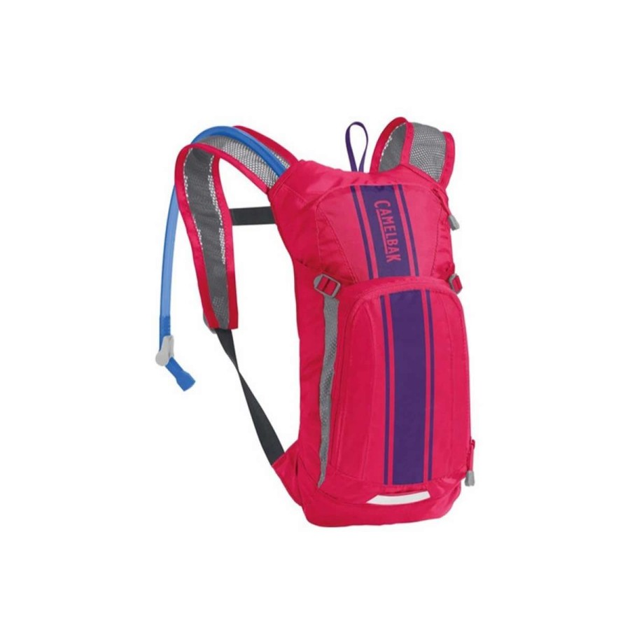 Bags, Packs & Travel * | Camelbak Mini M.U.L.E. 50 Oz Hydration Pack Kids Hot Pink