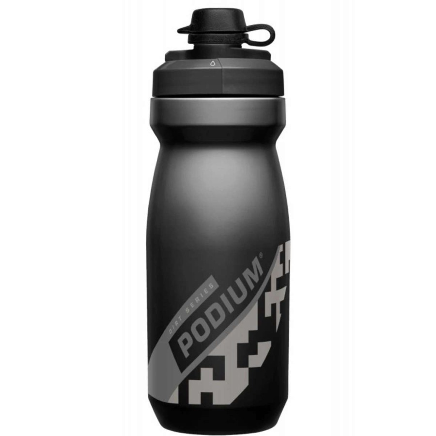 Hydration * | Camelbak Podium Dirt Series 21Oz Bike Bottle Black