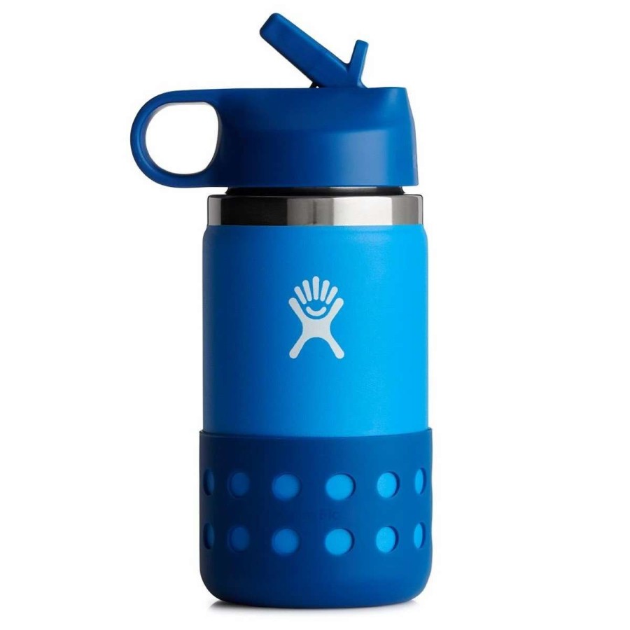 Hydration * | Hydro Flask 12 Oz Wide Mouth With Straw Kids