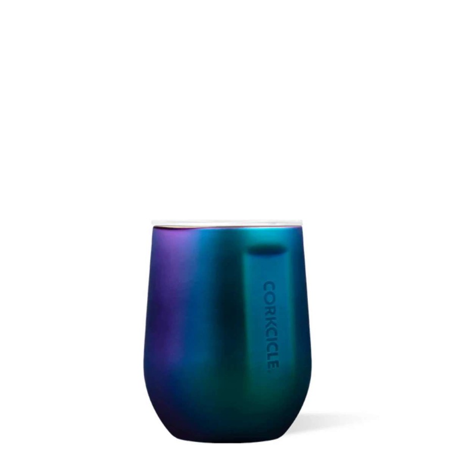 Home & Decor * | Corkcicle 12Oz Dragonfly Stemless Cup Multi Purple