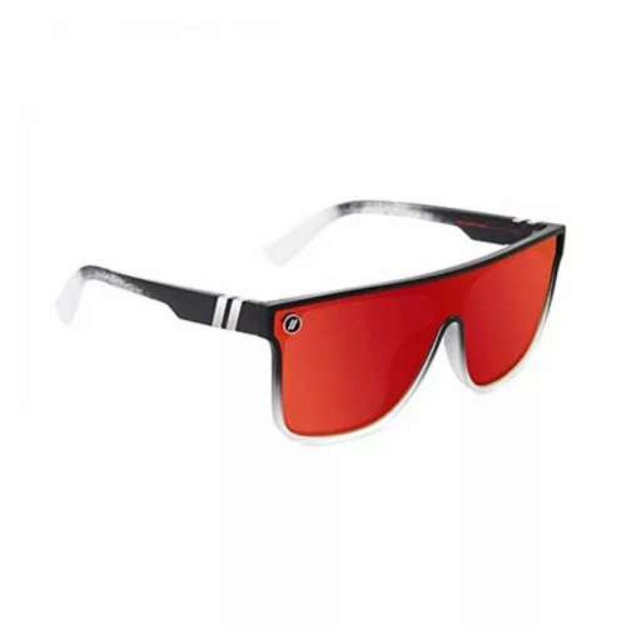 Sunglasses * | Blenders Eyewear Blenders Scifi Polarized Sunglasses Black/Red