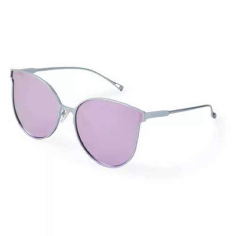 Sunglasses * | Blenders Eyewear Blenders Alumina Plarized Polarized Sunglasses Metalic Blue/Pink