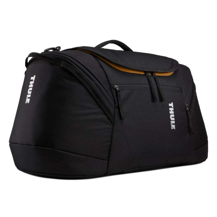 Bags, Packs & Travel * | Thule Rountrip Snowsport Duffle 90L Black