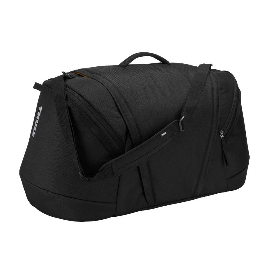 Bags, Packs & Travel * | Thule Rountrip Snowsport Duffle 90L Black