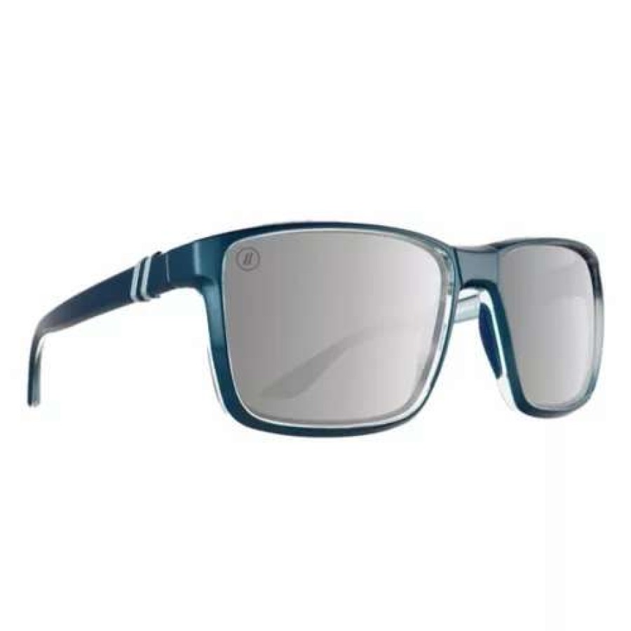 Sunglasses * | Blenders Eyewear Ghoster Mesa Polarized Sunglasses Silver