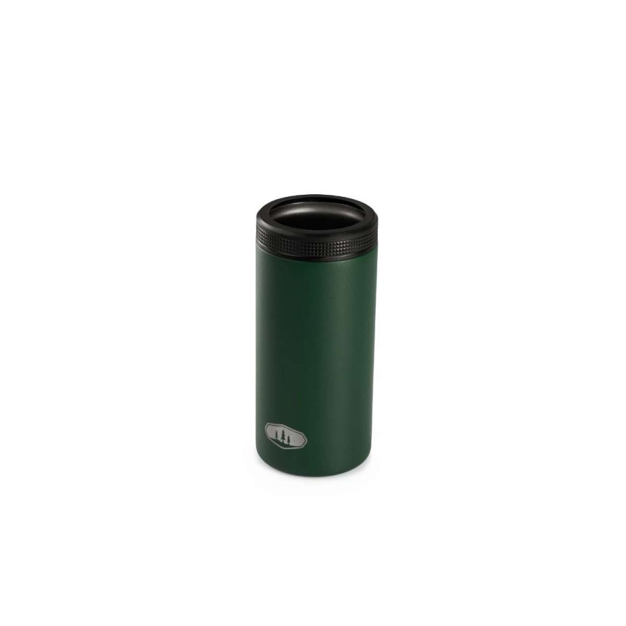 Home & Decor * | Gsi Outdoors Slim Can Koozie 12Oz Hunter