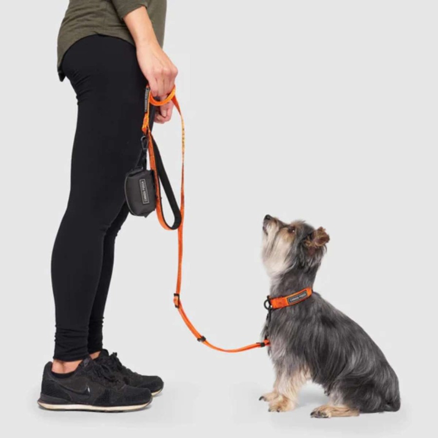 Home & Decor * | Canada Pooch Utility Dog Leash S/M Orange