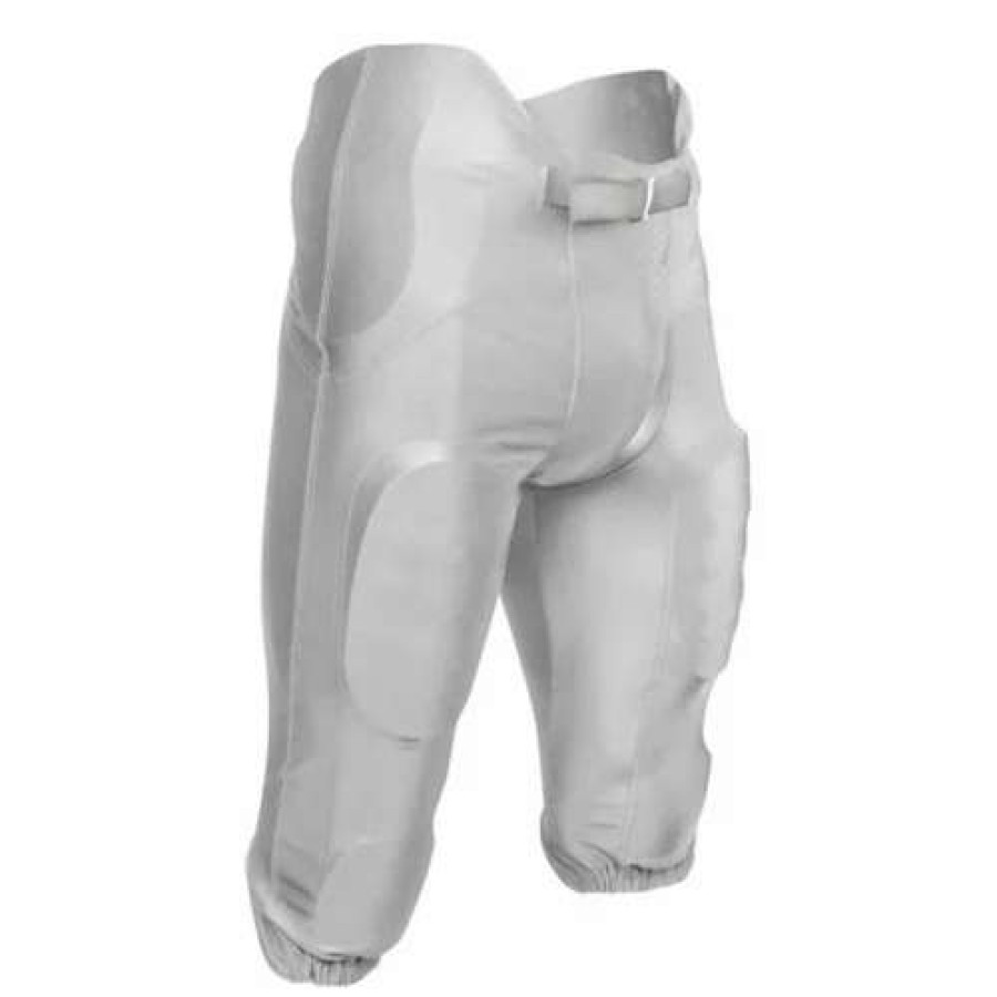 Football Gear * | Adult Champro Terminator 2 Integrated Football Pants White