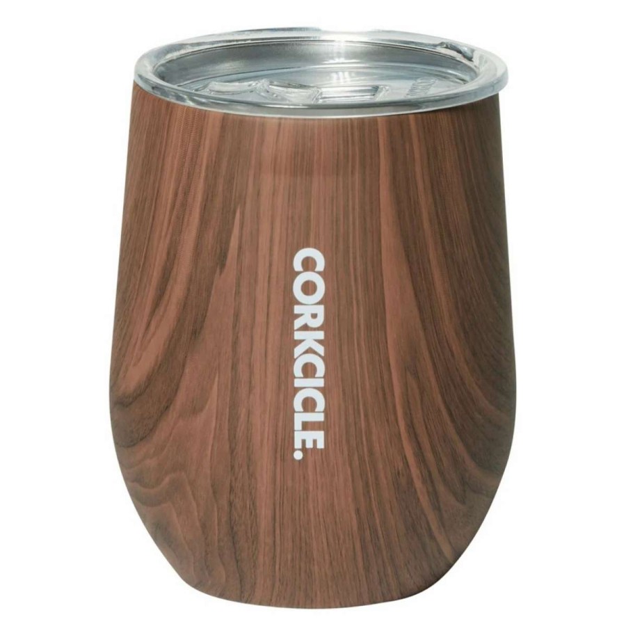 Hydration * | Corkcicle 12Oz Origins Stemless Cup Brown