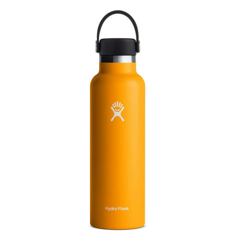 Hydration * | Hydro Flask 21 Oz Standard Mouth Water Bottle Orange