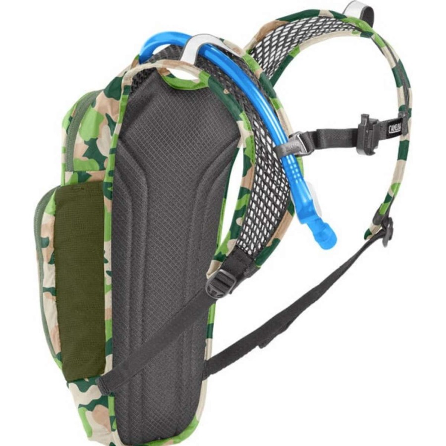 Bags, Packs & Travel * | Camelbak Mini M.U.L.E. 50Oz Hydration Pack With Crux 1.5L Reservoir Kids Camo