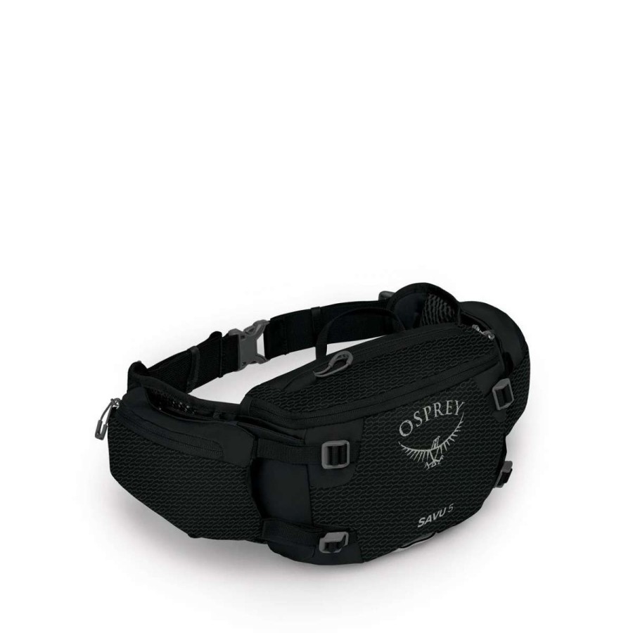 Bags, Packs & Travel * | Osprey Savu 5 Mtb Waist Pack Black